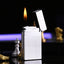 Maduro M2 Refillable Butane Soft Flame Lighter – Brushed Steel