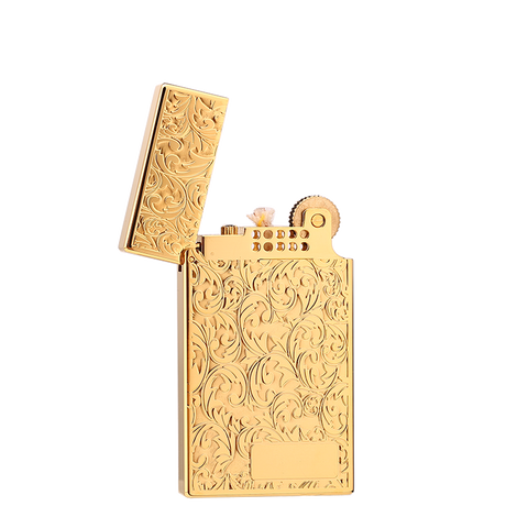 Maduro M1 Vintage Flint Cigar Soft Flame Lighter – Kerosene Baroque Swirl