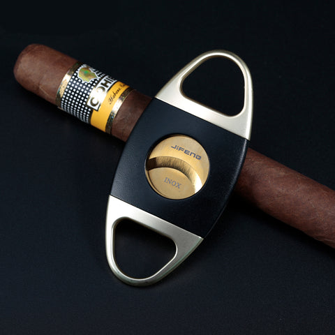 Essential Steel Cigar Cutter - Premium Stainless Steel, Smooth & Precise