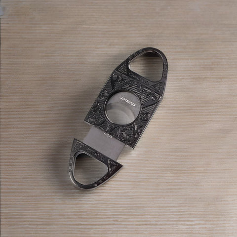 Artisan Finish Cigar Cutter - Aged Elegance with 22mm Cutting Precision