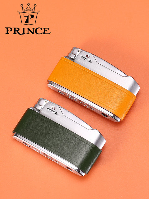 Prince Gas Micro Lighter Revival Leather 88E