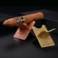 CrossX Cigar Holder - Elegant Portable Design with X-Shaped Support