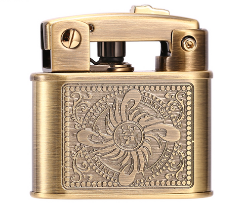 Prince Gold Petrol Lighter Vintage Revival GD2